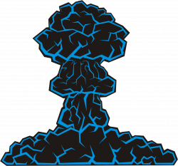 Clipart - Mushroom cloud