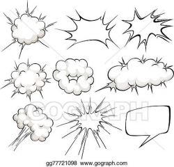 Vector Art - Explosion. Clipart Drawing gg77721098 - GoGraph