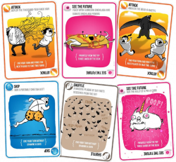 Exploding Kittens now available on Amazon.ca! ($25 & Free Shipping)