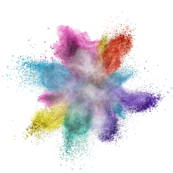 Colorful Powder Explosion PNG Image - PurePNG | Free transparent CC0 ...
