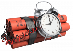 Bomb With Clock transparent PNG - StickPNG