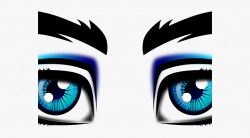 Eyeball Clipart Male Eye - Male Eyes Clip Art #1802001 ...