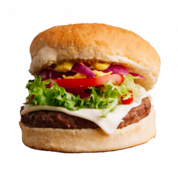 Realistic Burger PNG And PSD, Realistic Burger Png, Realistic ...