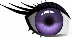 Clipart - Purple Eye