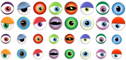 28+ Collection of Monster Eyeball Clipart | High quality, free ...
