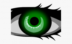 Green Eyes Clipart Cool Eye - One Eye Clip Art #1700664 ...