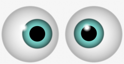 Transparent Eyeball Googly - Bee Eyes Clip Art Transparent ...