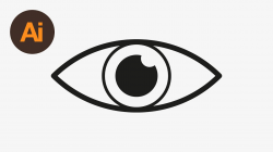 Learn How to Draw an Eye Icon in Adobe Illustrator | Dansky