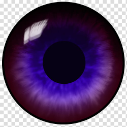 Realistic Eye Textures, purple eyes transparent background ...