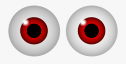 Eyeball Clipart Clip Art - Red Googly Eyes , Transparent ...