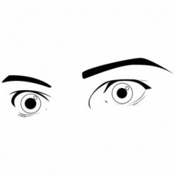 Eyeball Eyes Cartoon Eye Vector In Open Clipart - Black And ...