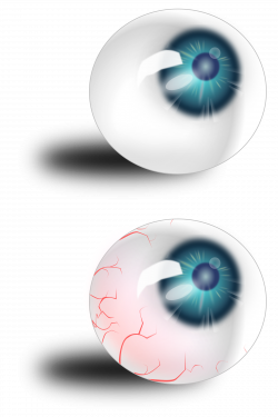 Eyeball blue & bloodshot Icons PNG - Free PNG and Icons Downloads