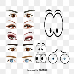 Cartoon Eyes PNG Images | Vector and PSD Files | Free ...