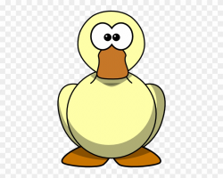 Cartoon Duck Big Eyes - Free Transparent PNG Clipart Images ...