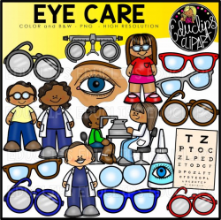 Eye Care Clip Art Set