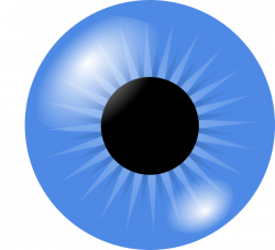 Blue Eye Clip Art at Clker.com - vector clip art online, royalty ...