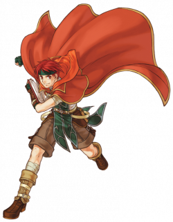 Image - Red mage anime red hair red eyes boy guy.png | The Titans RP ...