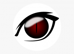 Anime Eye Svg Clip Arts 600 X 600 Px - Red Eyes Anime Png ...