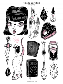 Tumblr on | Pinterest | Witches, Tattoo and Illustrations