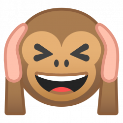 Hear no evil monkey Icon | Noto Emoji Smileys Iconset | Google