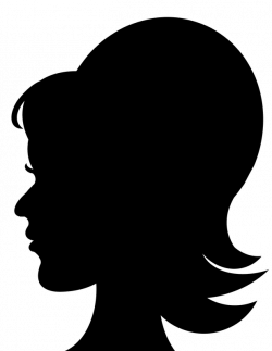 28+ Collection of Free Clipart Silhouette Woman Head | High quality ...