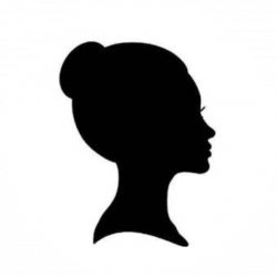 Girl Head Silhouette at GetDrawings.com | Free for personal use Girl ...