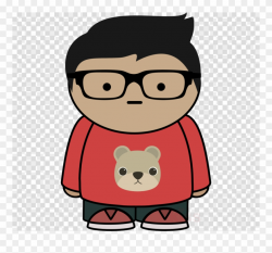 Cartoon Boy With Glasses Clipart Glasses Clip Art - Boy With ...