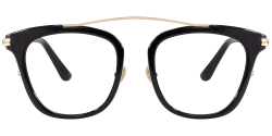 Schuyler Aviator Black Eyeglasses