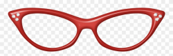Red Glasses Clipart - Png Download (#2423553) - PinClipart