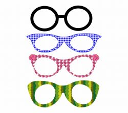 Glass Clipart Spects - Fun Frames For Glasses, Transparent ...