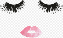 T-shirt Eyelash extensions Lip Clip art - eyelashes png download ...