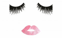 Collection Of Free Drawing Eyelashes Lip Download ...