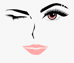 Clipart Eyelash And Lips #125781 - Free Cliparts on ClipartWiki