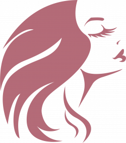 Clipart - Woman with big eyelashes
