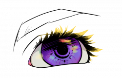Purple eye by Pikarie on DeviantArt