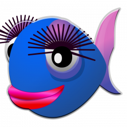 Clipart - Bluefish
