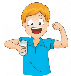 Juice Milk Drink Royalty-free Clip art - Little boy drinking milk ...
