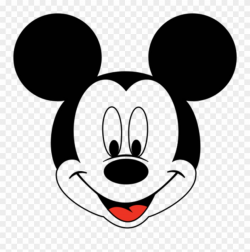 Mickey Mouse Head Clipart - Mickey Mouse Face Svg - Png ...