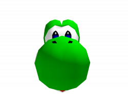 Nintendo 64 - Mario Party 2 - Yoshi's Face - The Models Resource