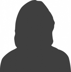 Woman Headshot Silhouette Grey Clip Art at Clker.com - vector clip ...