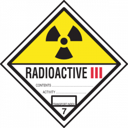 Radioactive Contents Warning Clip Art at Clker.com - vector clip art ...