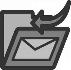Inbox Folder Icon Clip Art at Clker.com - vector clip art online ...