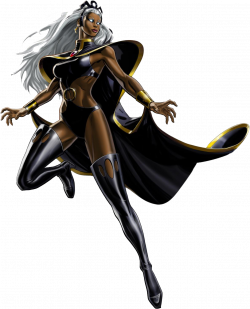 Marvel: Avengers Alliance Storm Black Panther Jean Grey Black Widow ...