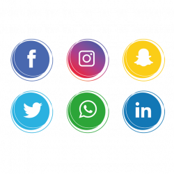 social, media, icon, set, network, share, business, app, like, web ...
