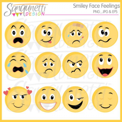 Sanqunetti Design: Smiley Face Clipart