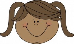 Little Girl Cartoon Happy Face | Jen | Cartoon faces, Little ...