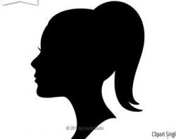 Image result for silhouette profiles of women's faces ...