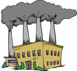 HD Factory Clipart Coal Factory - Burning Fossil Fuels ...