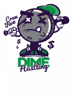 Dime Hustling by Jason Arroyo , via Behance | Custom Shirt Design ...