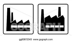 Drawing - Industry of factory. Clipart Drawing gg83872343 ...